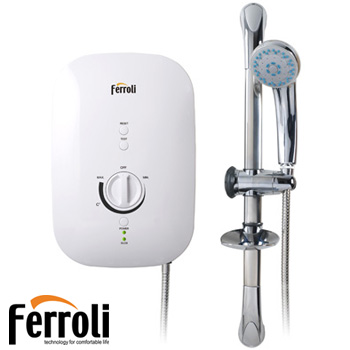 Bình nóng lạnh Ferroli UNO DE 2500W 20L ngang - Image 5