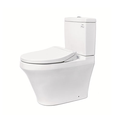 Bộ bồn cầu treo tường Toto CW822NJWS/WH035D/MB005DNP - Image 5
