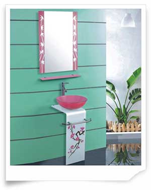 Bộ chậu kính HiHome 8051 - Image 4