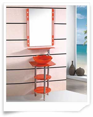 Bộ chậu kính HiHome 8052 - Image 5