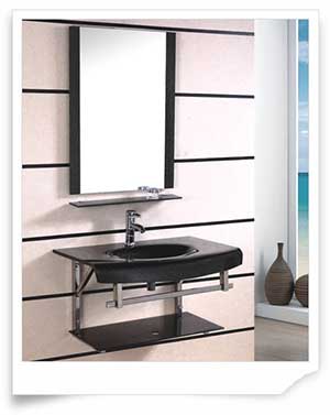 Bộ chậu kính HiHome 8077 - Image 5