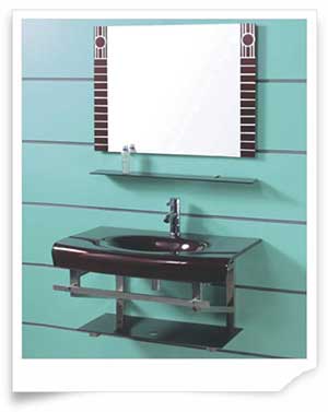Bộ chậu kính HiHome 8136 - Image 4