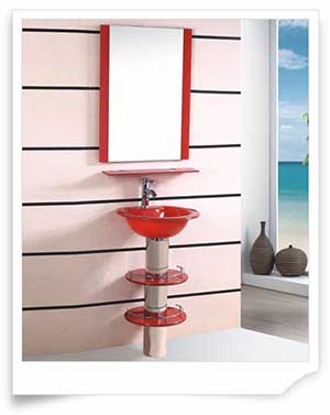 Bộ chậu kính HiHome 8148 - Image 3