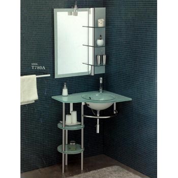 Bộ chậu kính Senli T1050C - Image 3