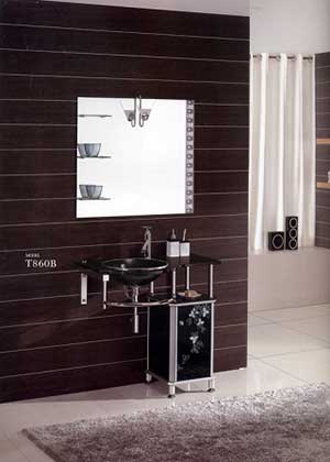 Bộ chậu kính Senli T1450B - Image 5