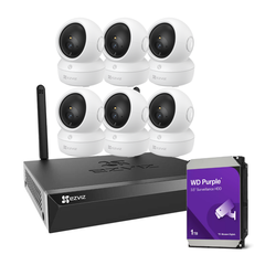 Bộ KIT 5 camera Ezviz H6C Pro 3MP - Ảnh 5