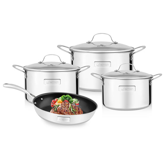 Bộ nồi chảo inox Elmich EL-3246 - Image 4