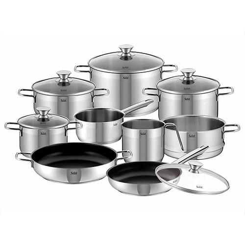 Bộ nồi chảo từ 10 món Silit Pisa 10