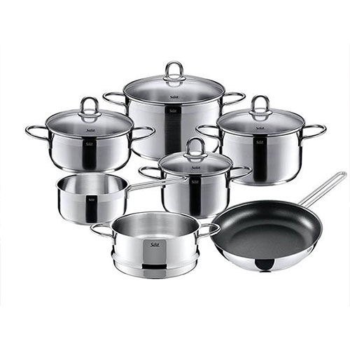 Bộ nồi chảo từ 10 món Silit Pisa 10 - Image 5