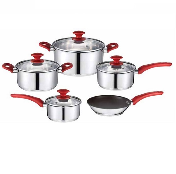 Bộ nồi chảo từ Grasso GS 1032 - Image 4