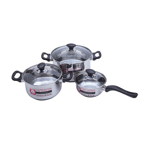 Bộ nồi inox từ Elmich Diamond - Image 3
