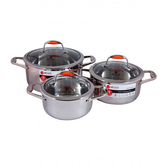 Bộ nồi inox từ Elmich EL-3336 - Image 3