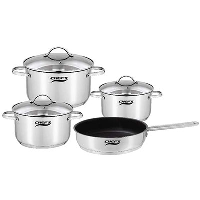 Bộ nồi từ inox Chefs EH-CW4304 - Image 4