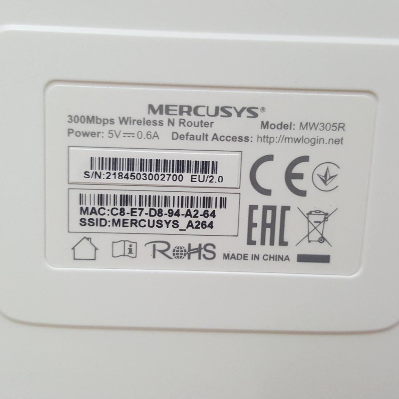 Bộ phát wifi 3 râu Mercusys MW305R chuẩn N 300Mbs chính hãng - Image 3