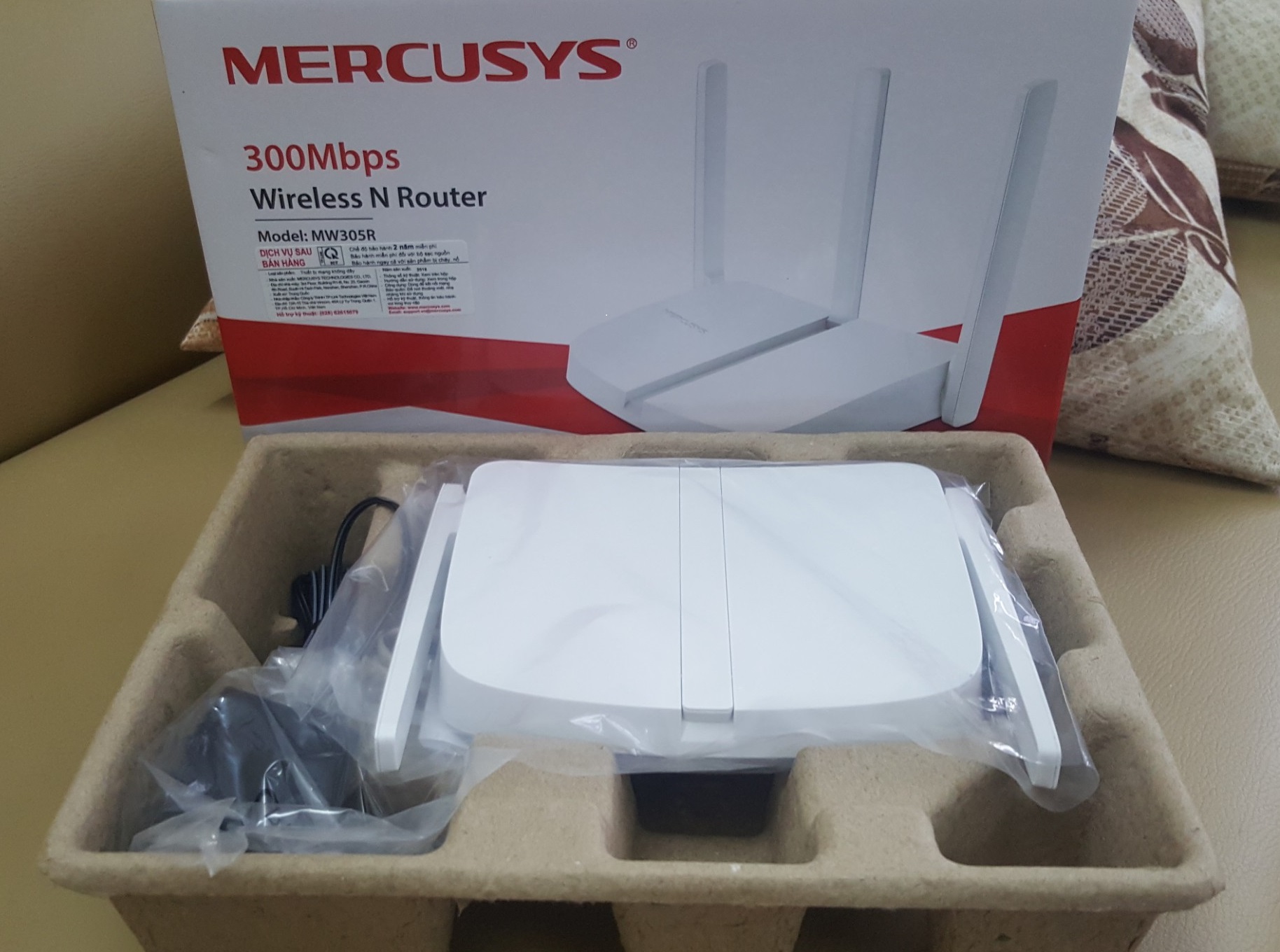 Bộ phát wifi 3 râu Mercusys MW305R chuẩn N 300Mbs chính hãng - Image 5