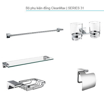 Bộ phụ kiện CleanMax Series 53B (inox bóng) - Image 4