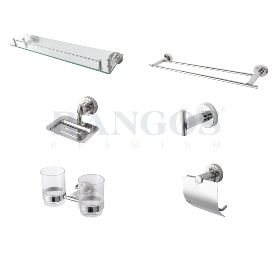 Bộ phụ kiện phòng tắm Rangos RG-PK1B