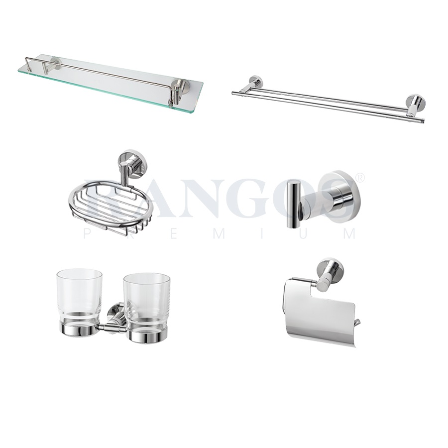 Bộ phụ kiện phòng tắm Rangos RG-PK7