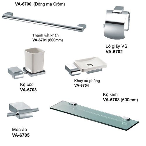 Bộ phụ kiện phòng tắm Sobisung SK-5000 - Image 4