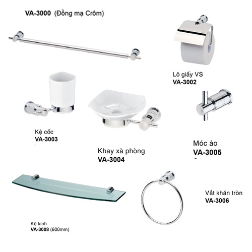 Bộ phụ kiện phòng tắm Sobisung VA-6700 - Image 4