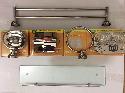 Bộ phụ kiện tổng hợp INOX nhà tắm SELTA - Image 4