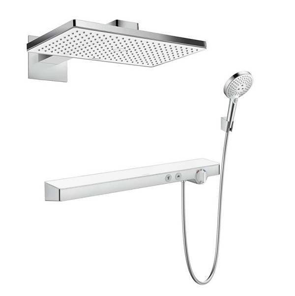 Bộ sen âm tường màu đen Hansgrohe 27939670 - Image 5