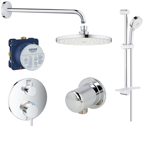 Bộ sen tắm âm tường Grohe 24135003-4 - Image 3