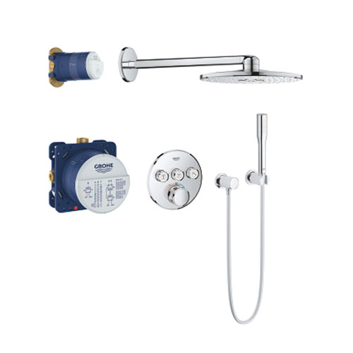 Bộ sen Tắm Âm Tường Grohe SmartControl 34712000 - Image 4