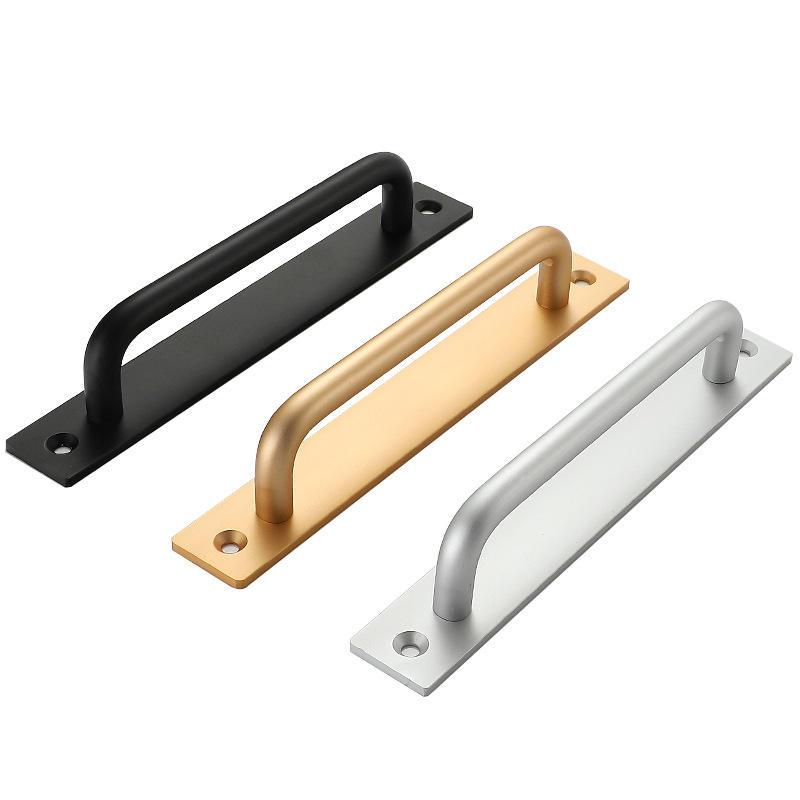 Bộ tay nắm khóa cửa đôi 2 cánh màu vàng hồng Rose gold Miken MK-1022-RG - Image 4
