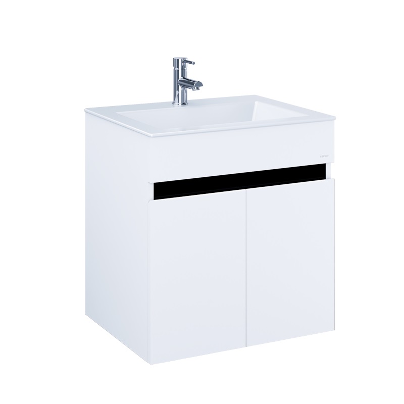 Bộ tủ chậu Caesar LF5215-EH445V-FB001B (Chậu+Mặt đá+ Tủ nhựa) - Image 4