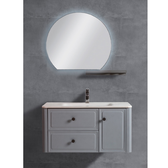 Bộ tủ chậu cao cấp đèn LED Mowoen MW6635-60 (600x505x545mm) - Image 6