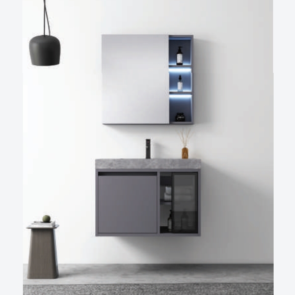 Bộ tủ chậu cao cấp đèn Led Mowoen MW6802S-100 (1000x520x540mm) - Image 6