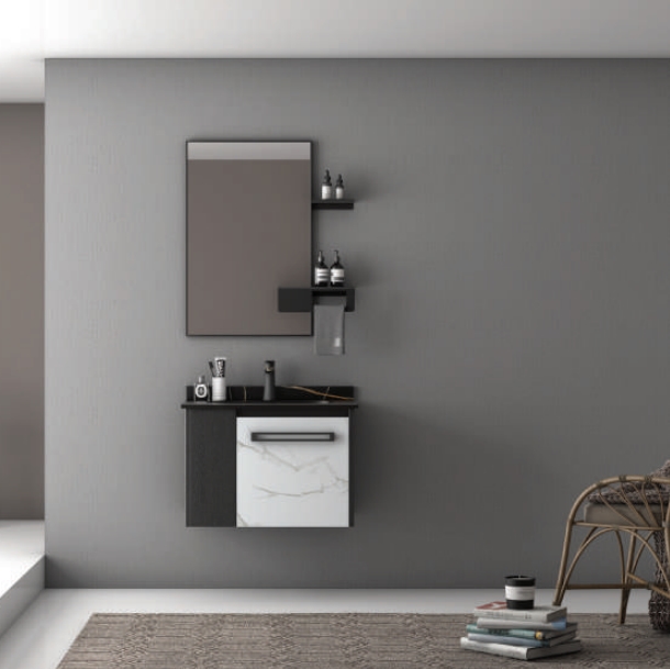 Bộ tủ chậu cao cấp Mowoen MW2703-60PVC (600x470x455mm) - Image 5