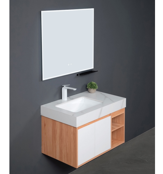 Bộ tủ chậu cao cấp Mowoen MW6631-60SB (600x500x470mm) - Image 3