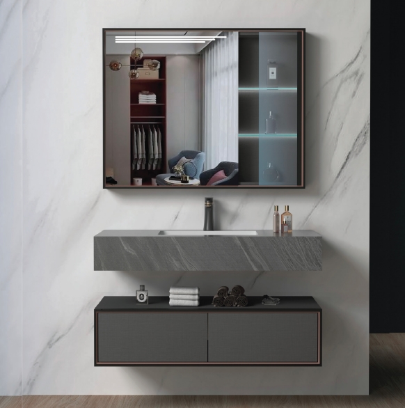 Bộ tủ chậu cao cấp Mowoen MW6631-80SB (800x500x470mm) - Image 6
