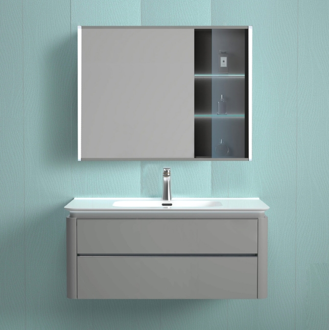 Bộ tủ chậu cao cấp Mowoen MW6632C-100 (1000x470x445mm) - Image 4
