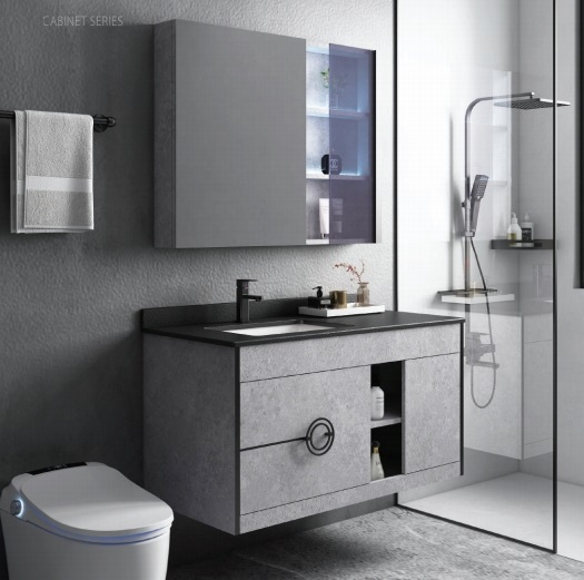 Bộ tủ chậu cao cấp Mowoen MW6632R-100 (1000x470x445mm) - Image 6