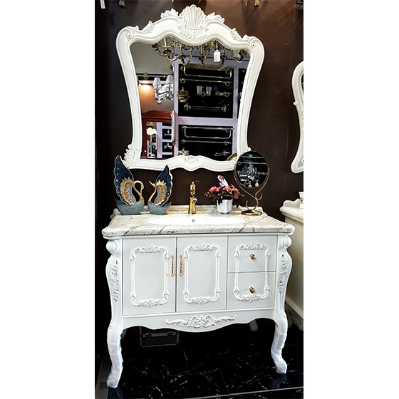 Bộ Tủ chậu Dada kích thước 90cm AM 9981 - Image 5