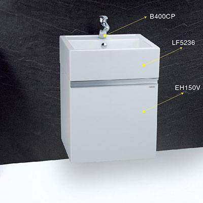 Bộ tủ chậu lavabo Caesar LF5261-EH05261AWV - Image 6
