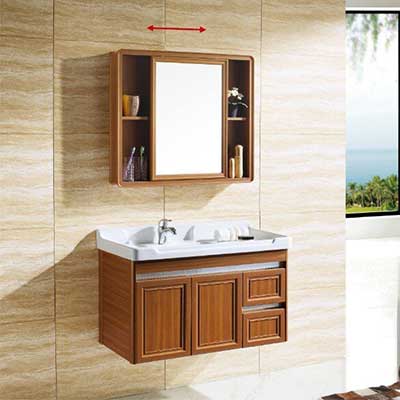 Bộ tủ chậu nhôm Korea Dada H-0125 - Image 3