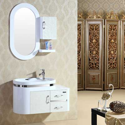 Bộ tủ chậu nhựa HM 6055 - Image 3