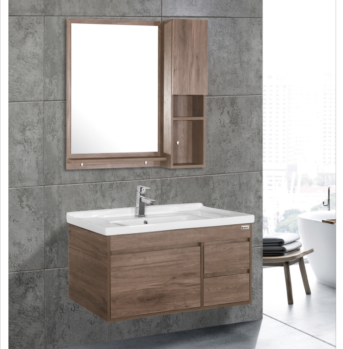 Bộ tủ chậu PVC Bross BRS-606 (1450x600mm) - Image 5