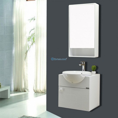 Bộ tủ chậu PVC Bross BRS-616 (900x580mm) - Image 6