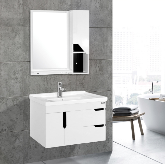 Bộ tủ chậu PVC cao cấp BROSS 2041 (1000x460mm) - Image 3