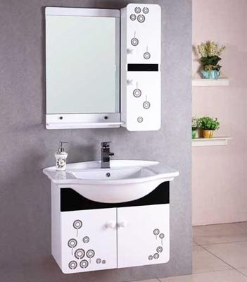 Bộ tủ chậu PVC cao cấp BROSS 2047 (800x460mm) - Image 6