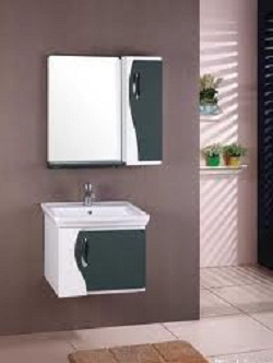 Bộ tủ chậu PVC cao cấp BROSS 2089 (600x450mm) - Image 5