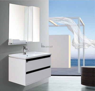 Bộ tủ chậu PVC cao cấp BROSS BR 604 (510x480mm) - Image 3
