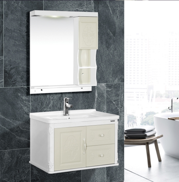 Bộ tủ chậu PVC cao cấp BROSS BR 804 (810x480mm)