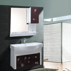 Bộ tủ chậu PVC cao cấp BROSS BRS 750 (770x470mm) - Image 6