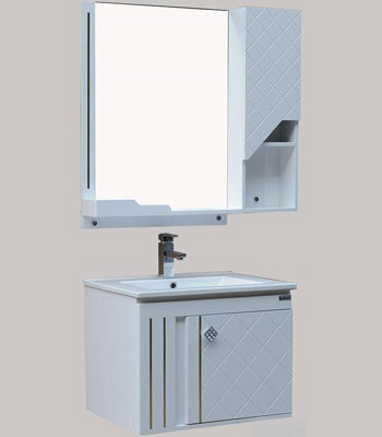 Bộ tủ chậu PVC cao cấp BROSS X004-2 (810x460mm) - Image 6